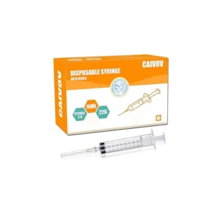 10ml Disposable Syringe with Needle - Individually Wrapped - 1 Count - for Research Purposes | Bond Peptide
