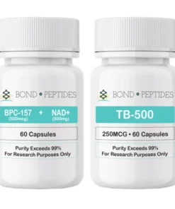 BPC-157 and NAD and and TB-500 Capsules Bundle | Bond Peptide