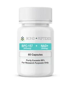 BPC-157 and NAD and Capsules - 60 Count | Bond Peptide