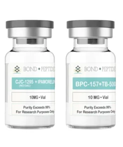 CJC-1295 No DAC and Ipamorelin Vial (5/5) 10mg and BPC-157 and TB-500 Vial 10 mg | Bond Peptide