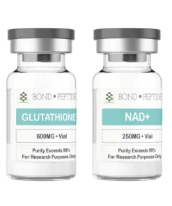 NAD and Vial - 500mg and Glutathione Vial - 600 mg Bundle | Bond Peptide